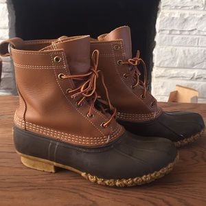 L.L. Bean women’s duck boots. Size 7.